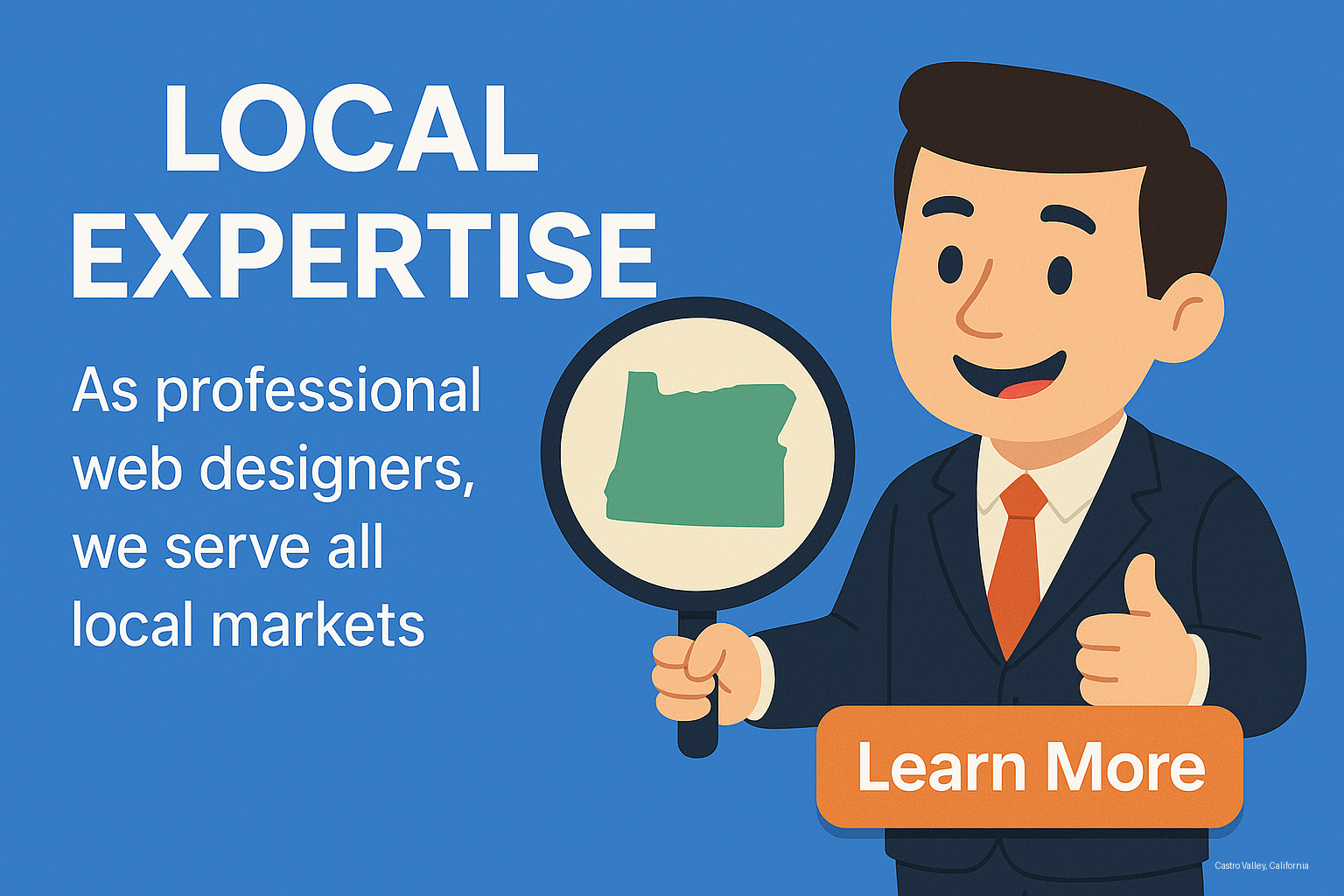 Local Castro Valley, California Web Design